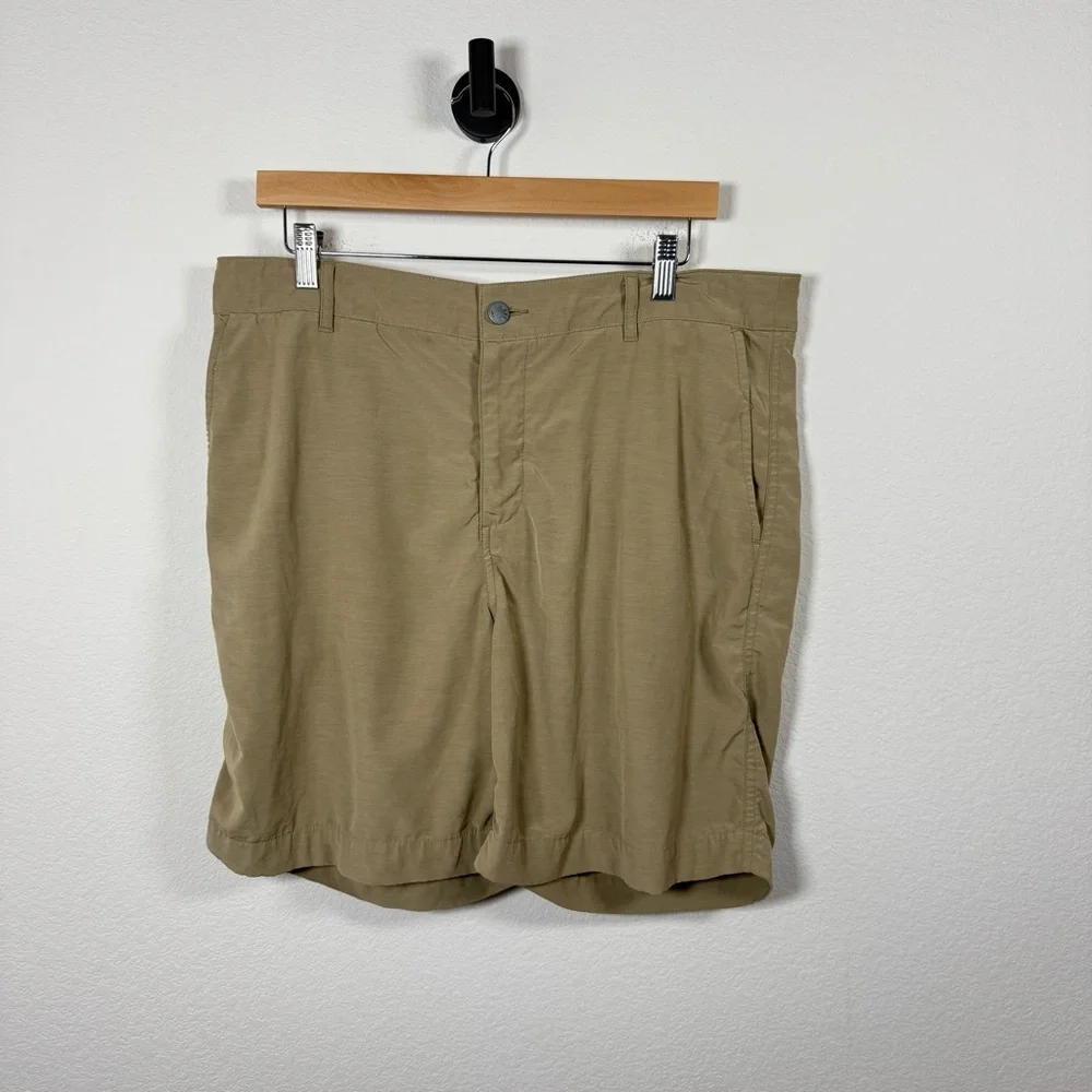 Faherty Men’s All Day Classic Fit Shorts in Island Brown Size 35